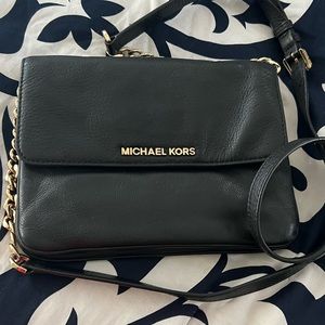 Michael Kors crossover or clutch . Black